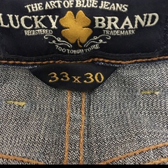 LUCKY BRAND SOFT STRETCH DENIM! 33 WAIST - Picture 5 of 6